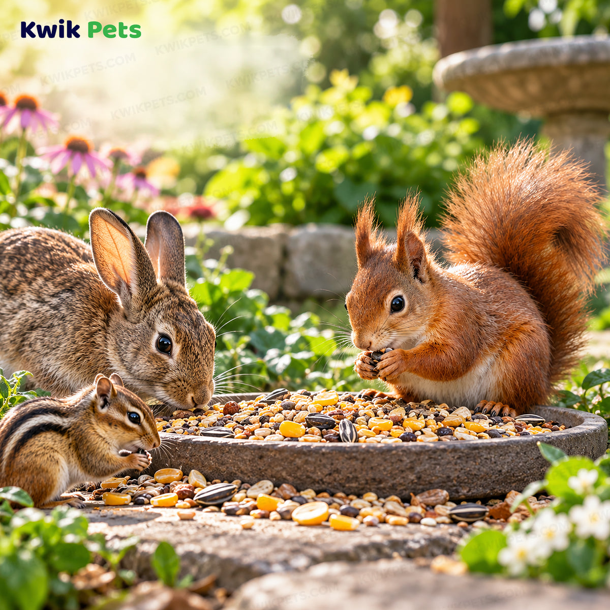 Lifestyle of Kaytee Backyard Wildlife Blend Food 5-lb