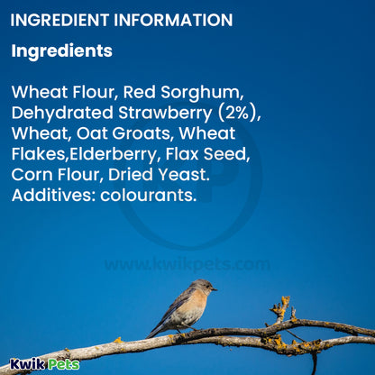 Ingredients info of A & E Cages Vitapol Smakers Small Animal Treat Stick Strawberry, 2 ct