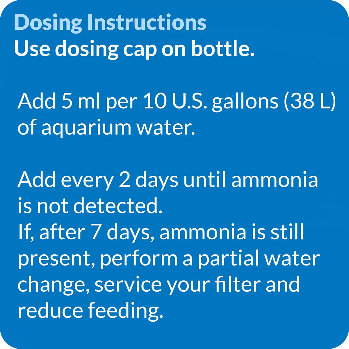 Usages Directions 2 of API Ammo-Lock Freshwater & Saltwater Aquarium Ammonia Detoxifier 8-oz