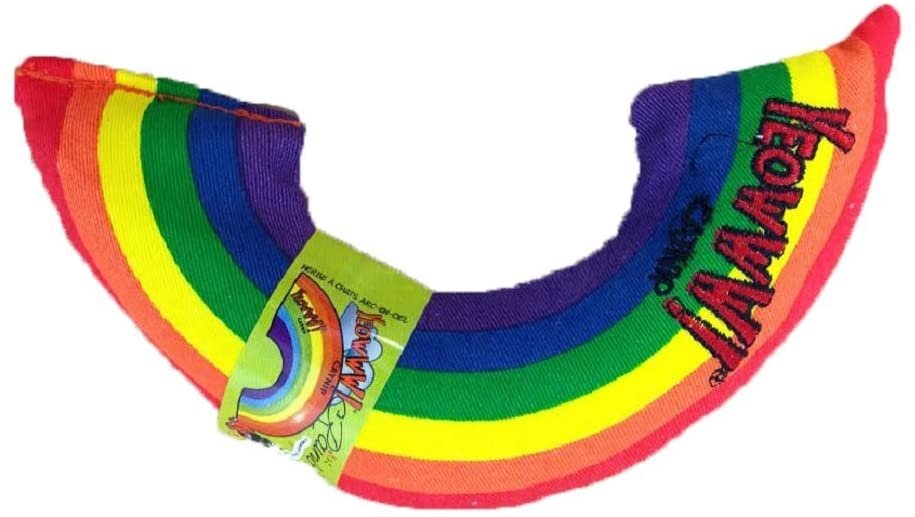 Yeowww! Rainbow Catnip Toy 6-in, Kwik Pets
