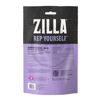Zilla Reptile Munchies Omnivore Black 4-oz, Zilla