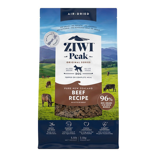 Ziwi Dog Air Dried Beef 5.5-lb, Ziwi