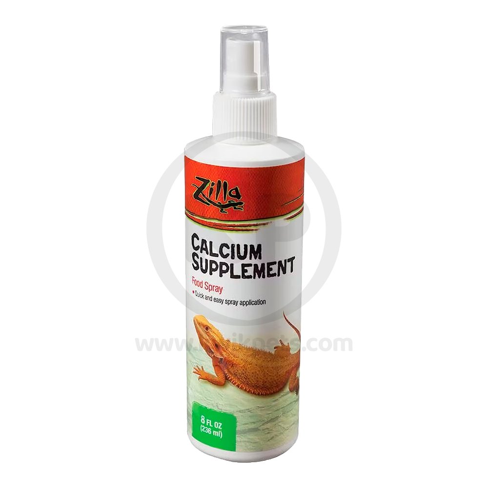 Zilla Calcium Supplement Spray 8 fl oz Kwik Pets