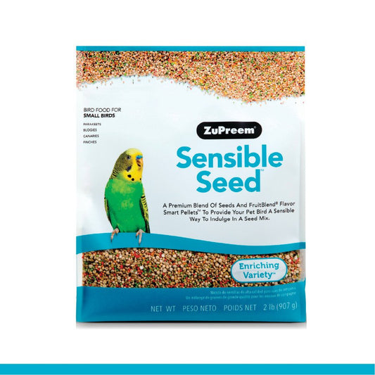 ZuPreem Sensible Seed Bird Food Small Birds, 2-lb
