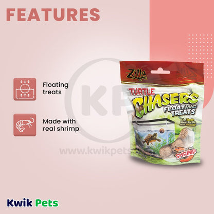 Zilla Turtle Chasers Shrimp 2-oz, Zilla
