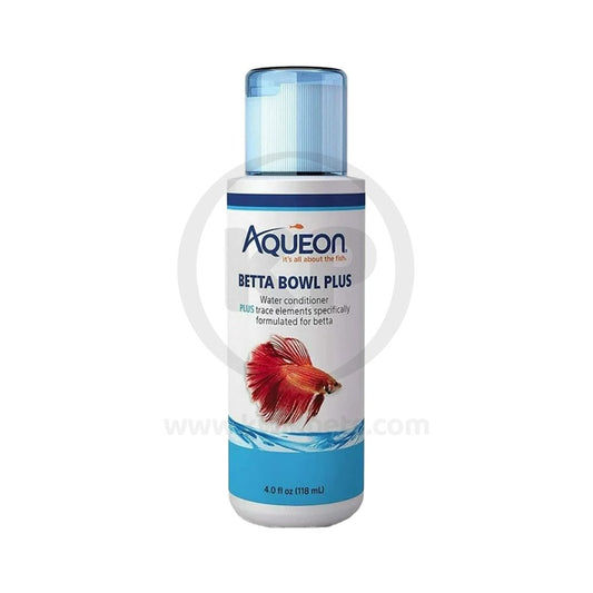 Aqueon Betta Bowl Plus Water Conditioner 4-oz