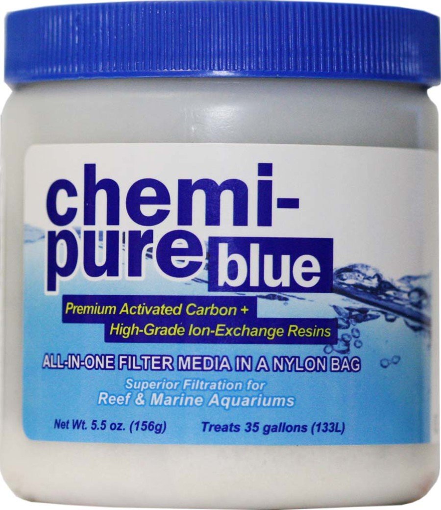 Boyd Enterprises Chemi-Pure Blue All-in-One Aquarium Filter Media 5.5-oz, Kwik Pets