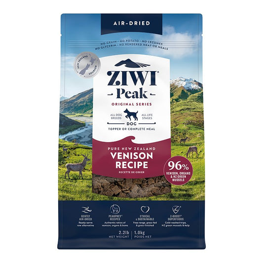 Ziwi Dog Air Dried Venison 2.2-lb, Ziwi