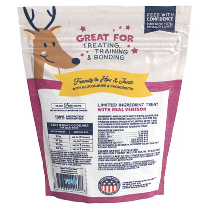 Natural Balance Pet Foods L.I.D Grain Free Jumpin' Stix Dog Treats Standard, Venison, 4 oz, Natural Balance