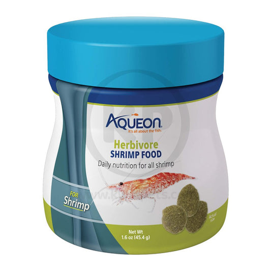 Aqueon Herbivore Shrimp Disc Food, 1.6 oz, Aqueon