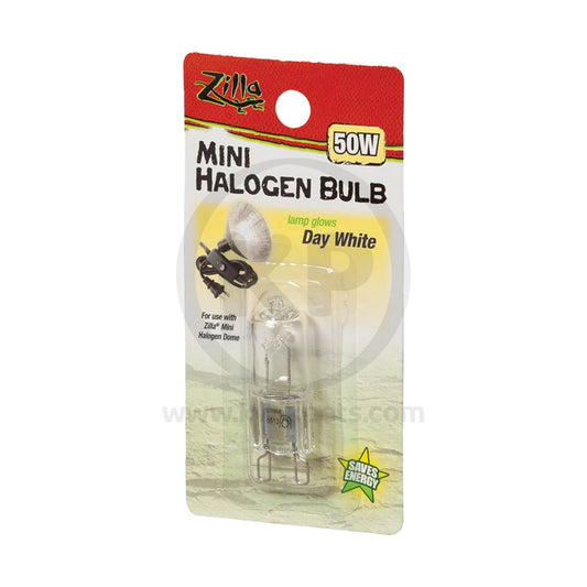 Zilla Mini Halogen Bulbs Day White 50 W, Zilla
