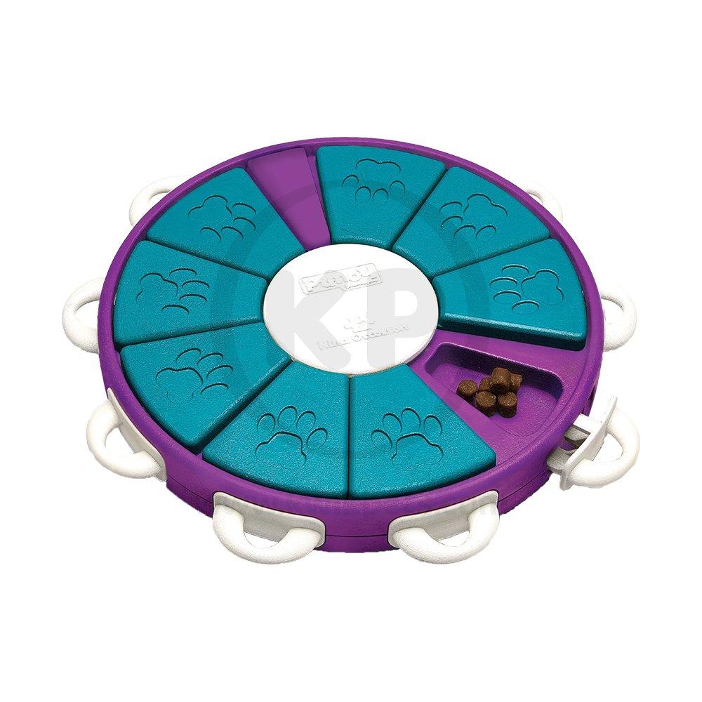 Product 1 of Nina Ottosson Twister Interactive Dog Toy Purple Large 13.25-in