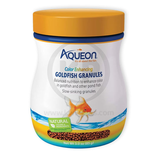 Aqueon Goldfish Granules Color Enhancing 3oz, Aqueon