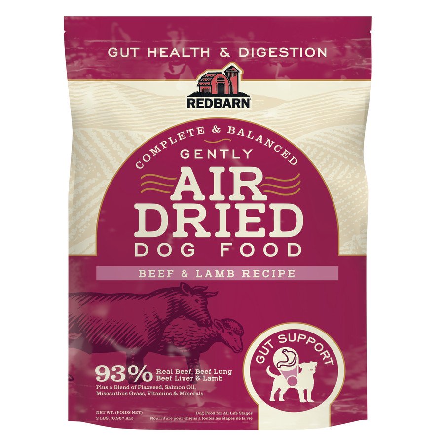 Redbarn Powerfood Digestive Health Beef & Lamb Gently Air Dried Dog Food 2-lb, Kwik Pets
