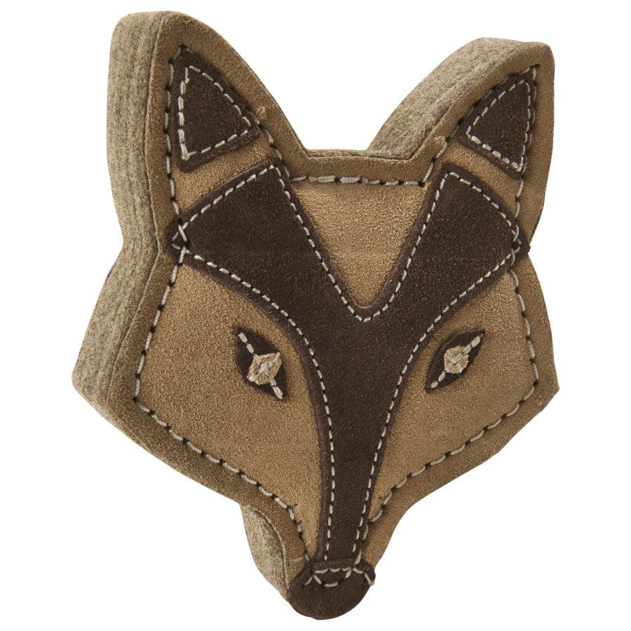 Spot Dura-Fuse Leather Chunky Fox Dog Toy 5-in