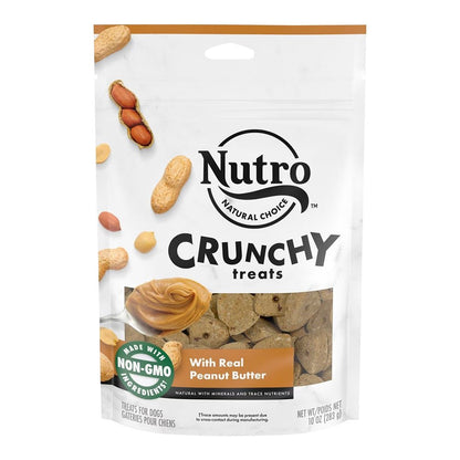 Nutro Crunchy Peanut Butter Dog Treat 10-oz, Nutro