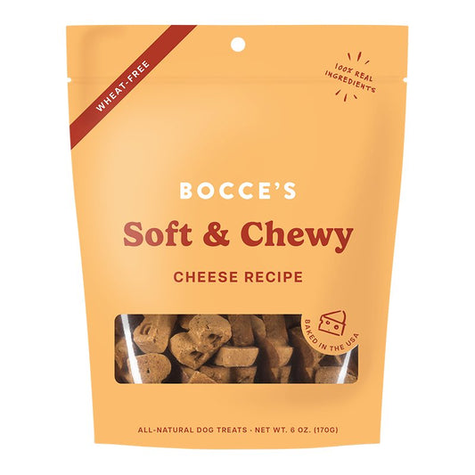 Bocce's Bakery Dog Soft & Chewy Cheese 6-oz, Bocce's Bakery
