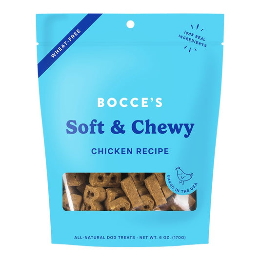Bocce's Bakery Dog Soft & Chewy Chicken 6-oz, Bocce's Bakery