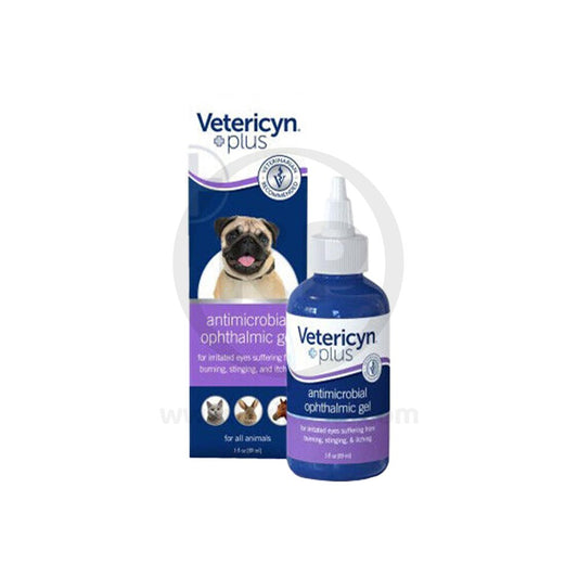 Vetericyn Plus Antimicrobial Ophthalmic Gel 3-oz, Vetericyn