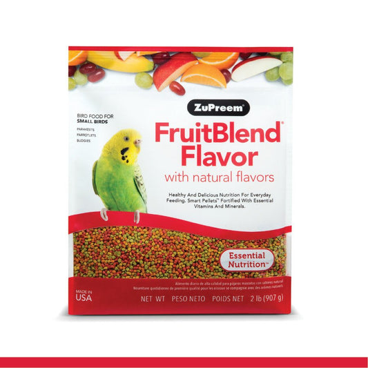 ZuPreem FruitBlend Bird Food Small Birds, 2-lb
