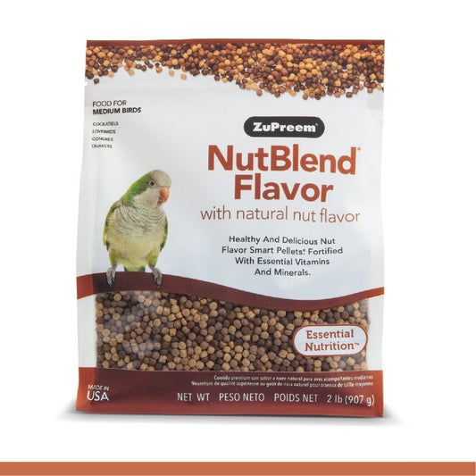 ZuPreem NutBlend Bird Food Medium Birds 2-lb