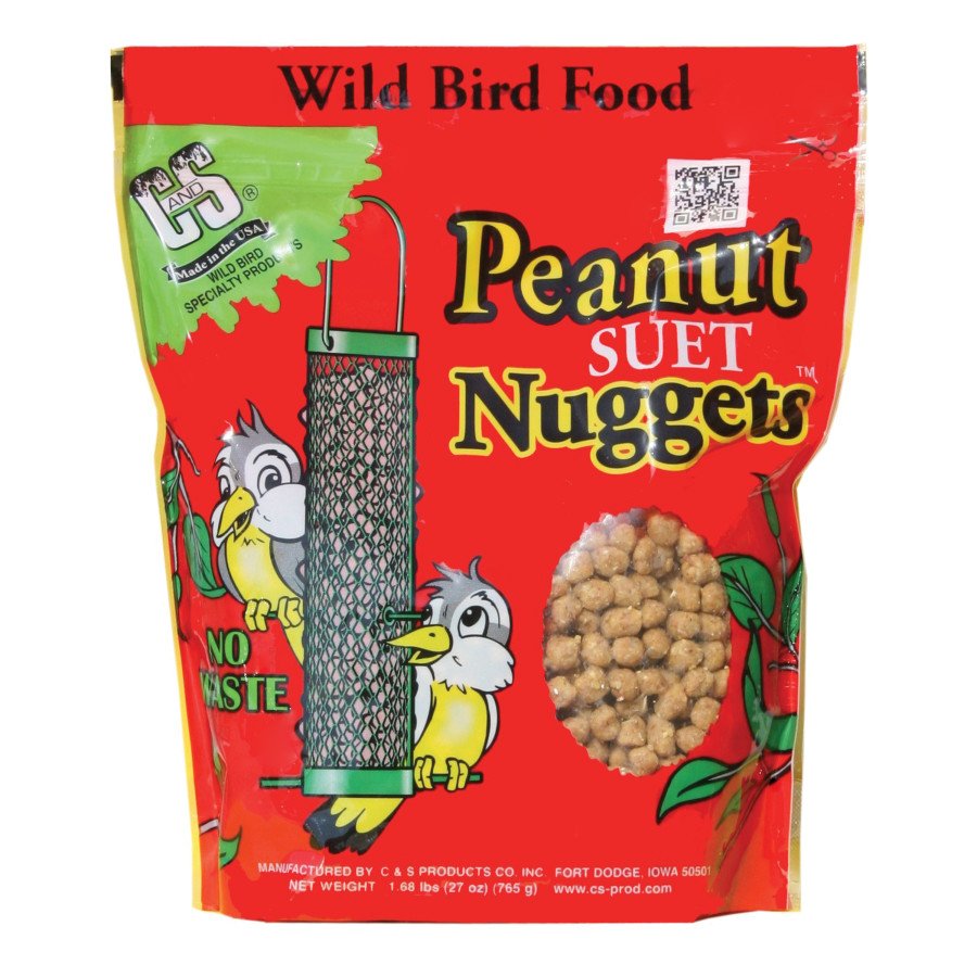 C&S Peanut Suet Nuggets, 27 oz, Kwik Pets