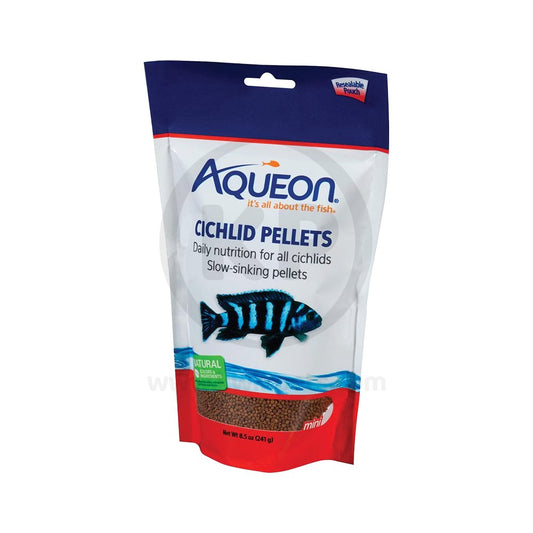 Aqueon Cichlid Pellet Fish Food Mini
