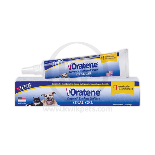 Zymox Oratene Antiseptic Oral Care Gel 1-oz, Zymox