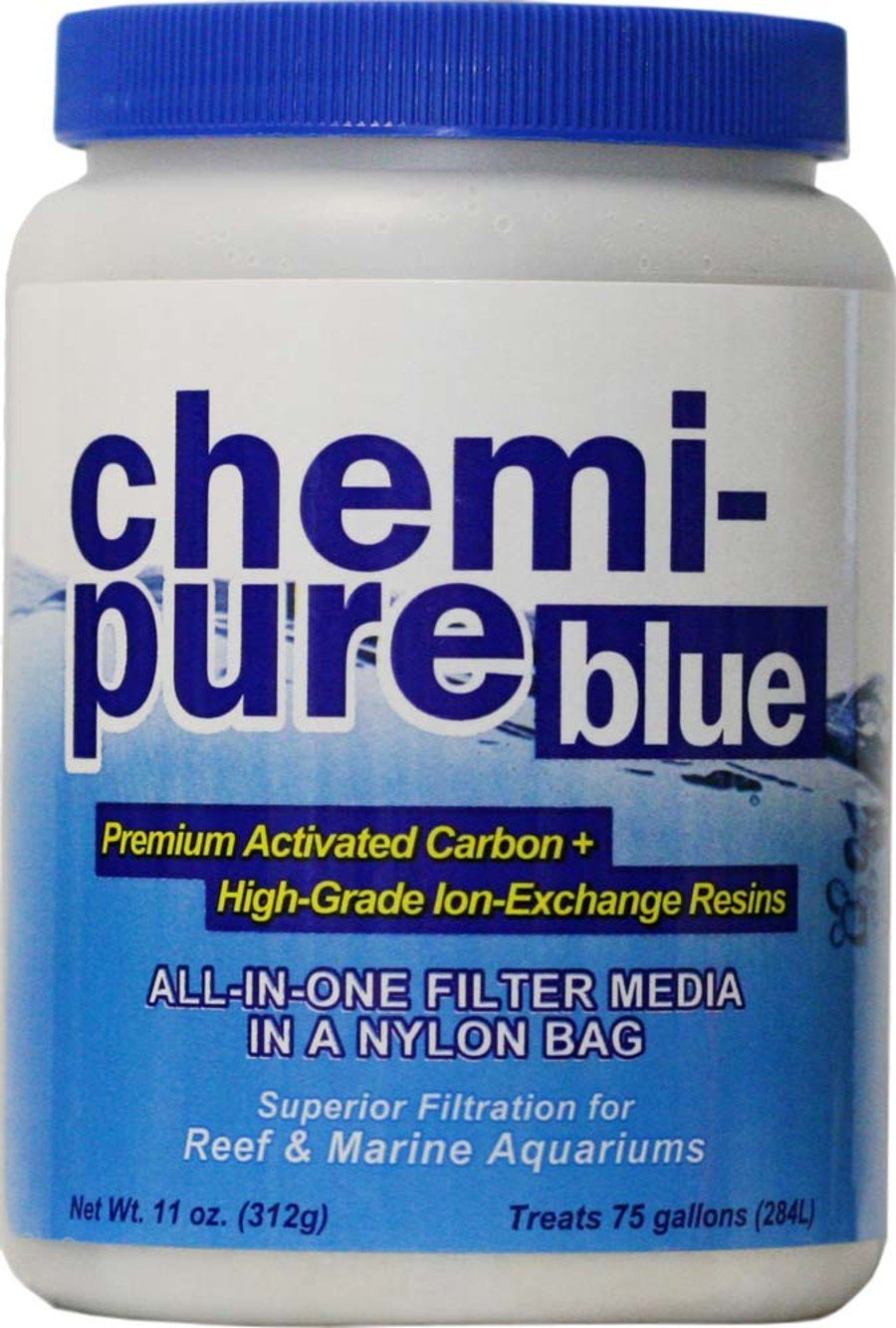 Boyd Enterprises Chemi-Pure Blue All-in-One Aquarium Filter Media 11-oz, Kwik Pets