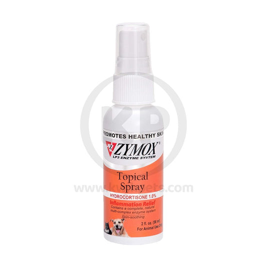 Zymox Spray w/ .5% hydrocortisone - 2 oz. bottle, Zymox