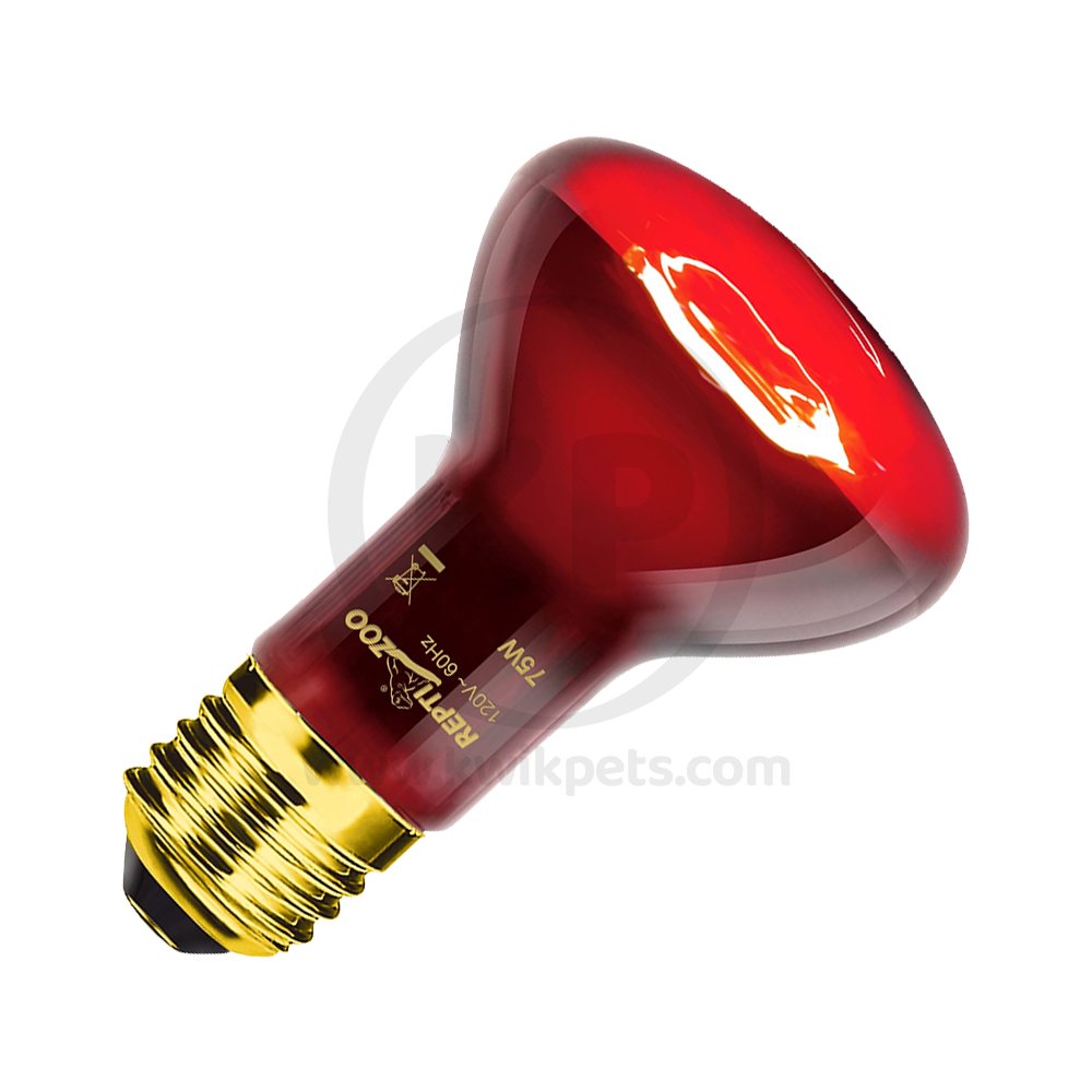 Zoo Med Nightlight Red Reptile Bulb 25W, Kwik Pets