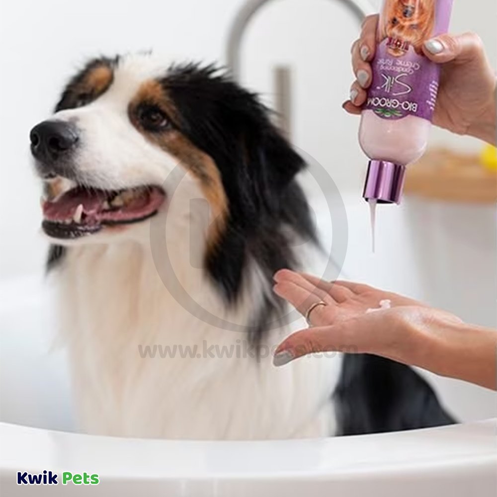 Dog Image of Bio Groom Silk Conditioning Cream Rinse 12-oz