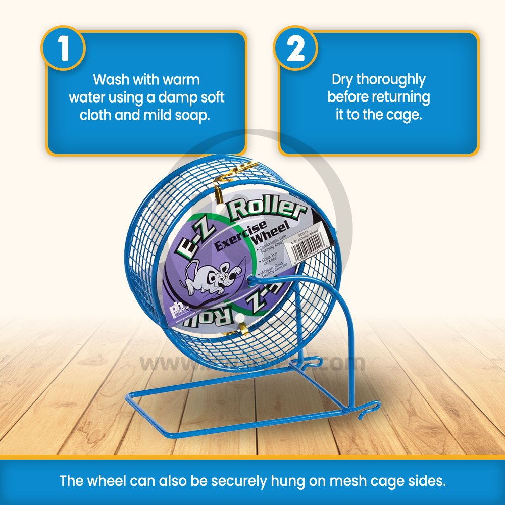 Prevue Pet Products Pre-Packed Mesh Mouse Exercise Wheel Assorted, Prevue Pet Products