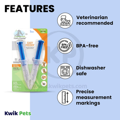 Four Paws Healthy Promise Easy Feeder Pet Feeding Syringe One Size, Four Paws