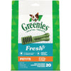 Greenies Dog Dental Treats Fresh 12-oz, 20 Count, Petite, Greenies