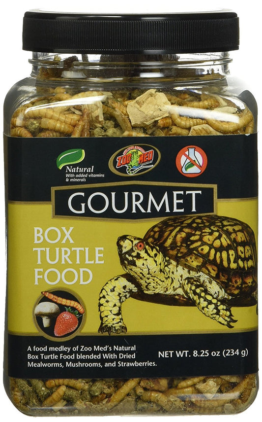 Zoo Med Gourmet Box Turtle Food 8.25oz, Zoo Med