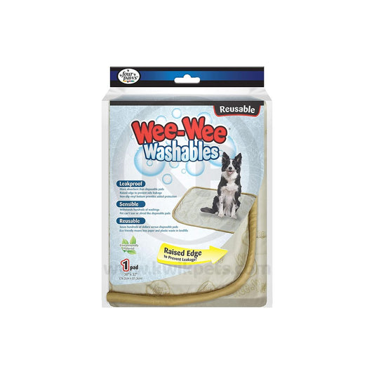 Four Paws Wee-Wee Washable Puppy Pad 30 X 32 in, Four Paws