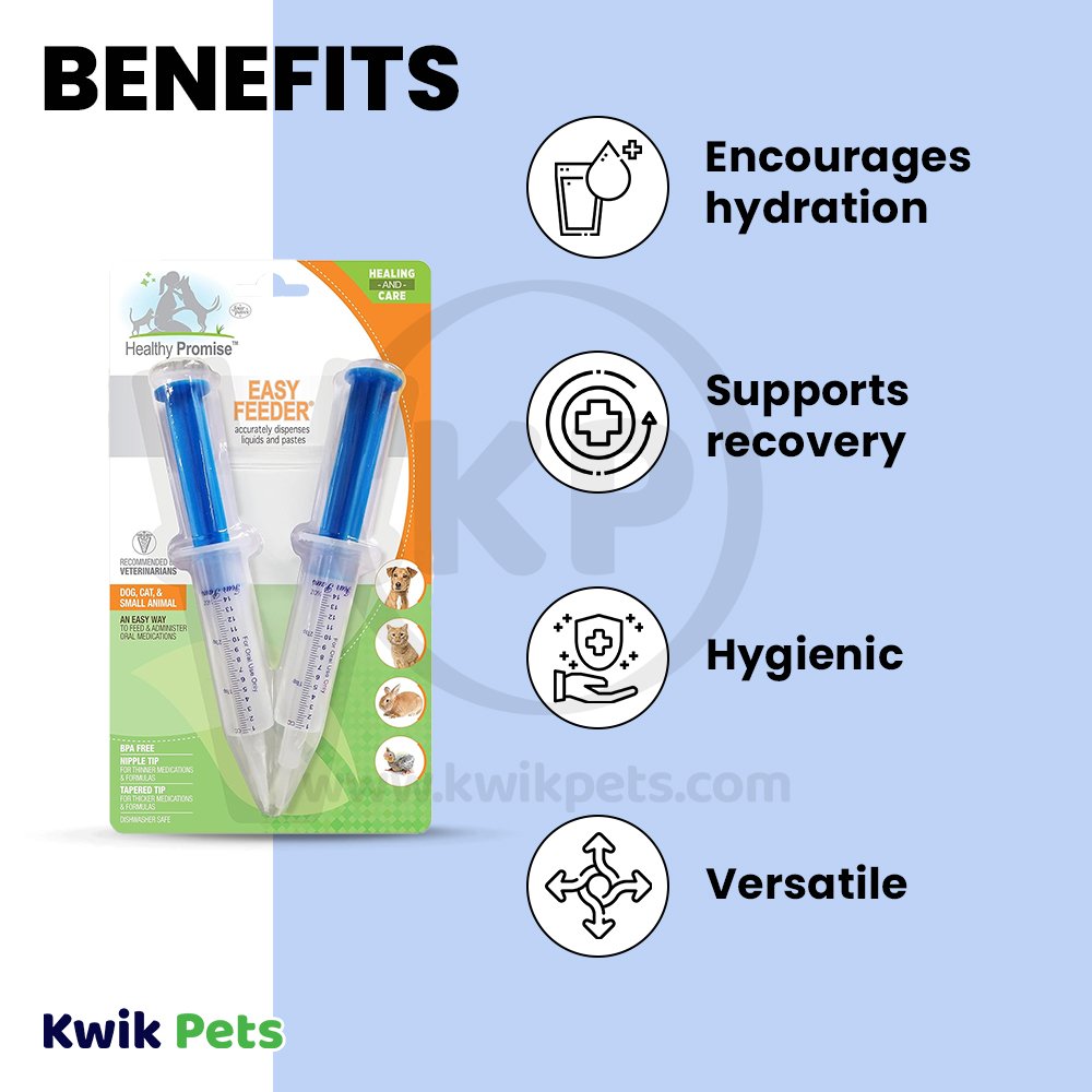 Four Paws Healthy Promise Easy Feeder Pet Feeding Syringe One Size, Four Paws