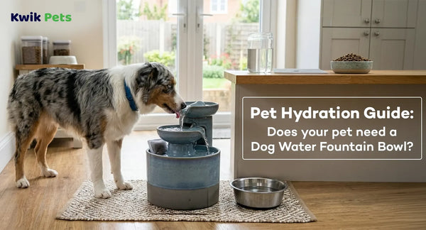 Pet Hydration Guide: Does your pet need a Dog Water Fountain Bowl?