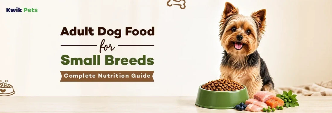 adult dog food for small breeds