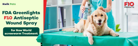 FDA Greenlights F10 Antiseptic Wound Spray for New World screwworm Treatment