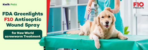FDA Greenlights F10 Antiseptic Wound Spray for New World screwworm Treatment