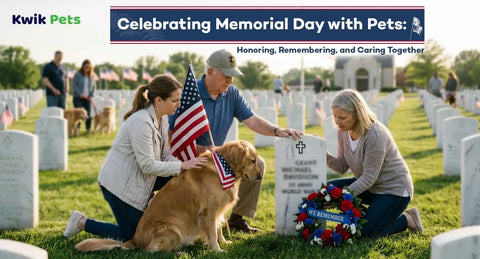 Celebrating Memorial Day with Pets: Honoring, Remembering, and Caring Together