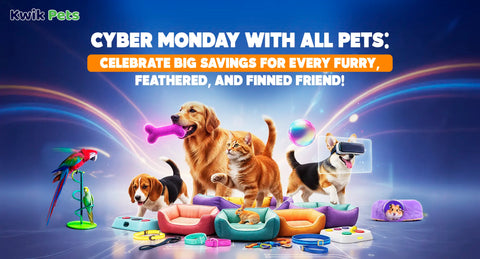 Cyber Monday with All Pets: Celebrate Big Savings for Every Furry, Feathered, and Finned Friend!