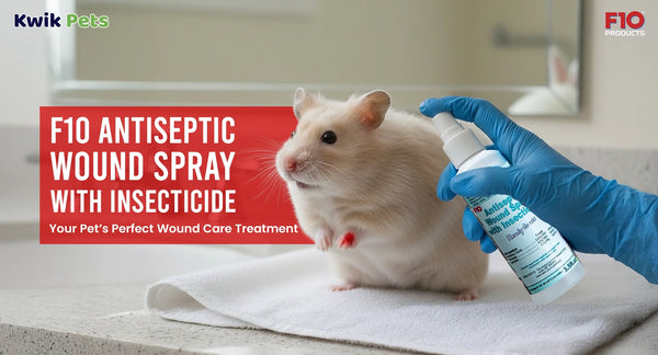 F10 Antiseptic Wound Spray with Insecticide - Your Pet’s Perfect Wound Care Treatment
