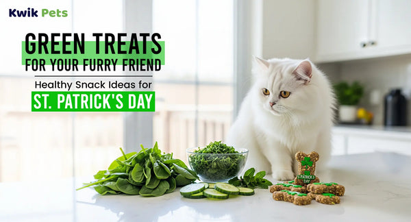 Green Treats for Your Furry Friend: Healthy Snack Ideas for St. Patrick's Day