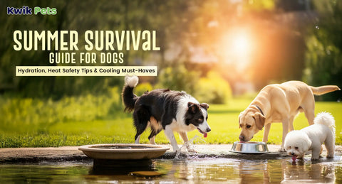 Summer Survival Guide for Dogs: Hydration, Heat Safety Tips & Cooling Must-Haves