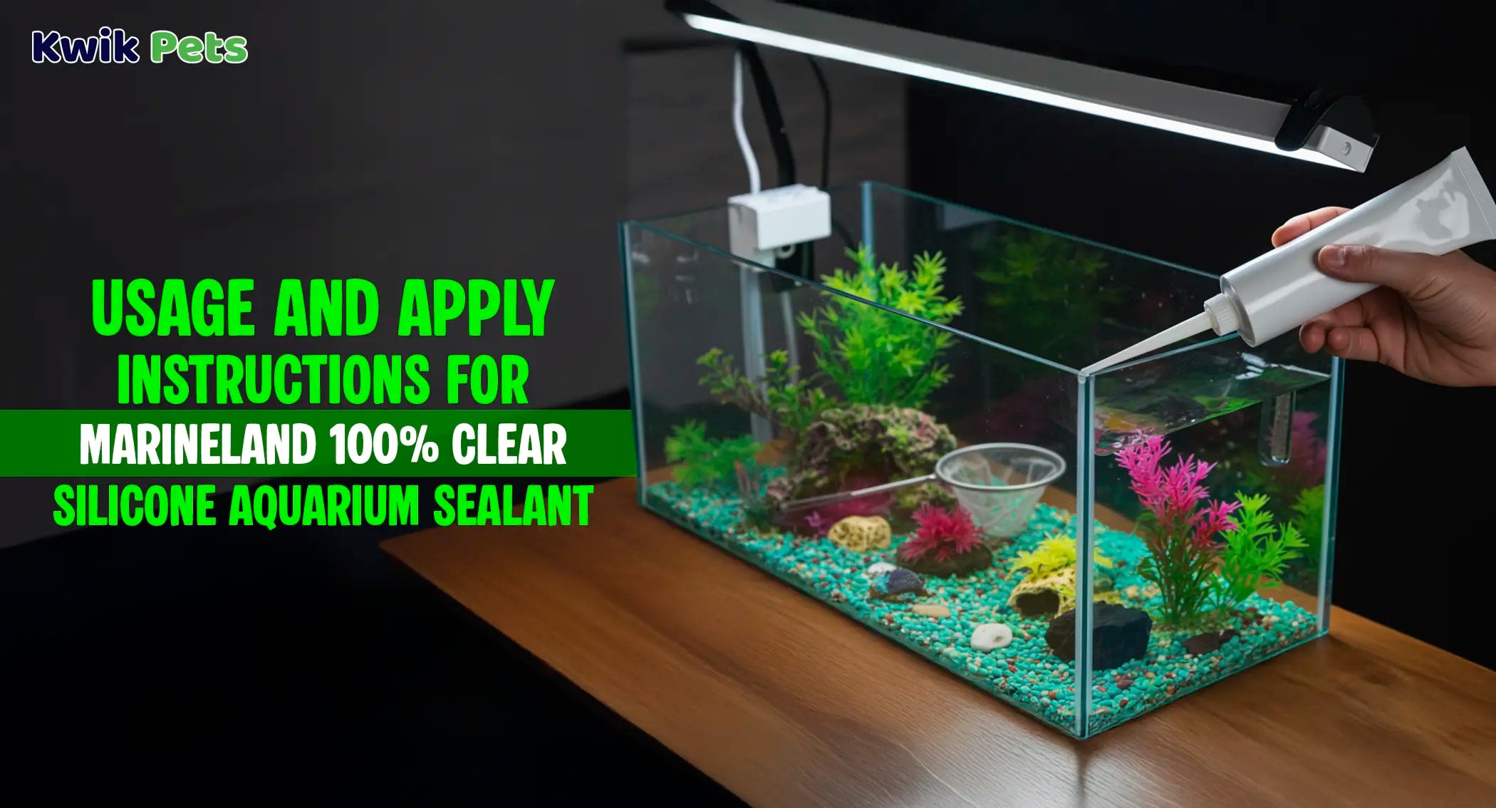 diy silicone fish tank accessories Learn usage & apply instruction of Aquarium Silicon
