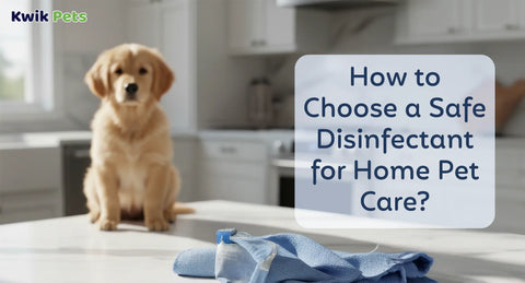 How to Choose a Safe Disinfectant for Home Pet Care?