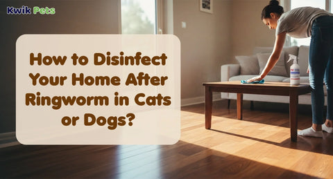 How to Disinfect Your Home After Ringworm in Cats or Dogs?